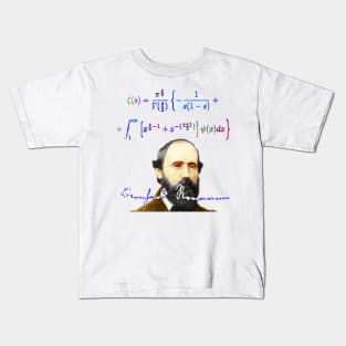 Bernhard Riemann Zeta function Kids T-Shirt